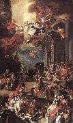 Francesco Solimena The Massacre of the Giustiniani at Chios oil painting